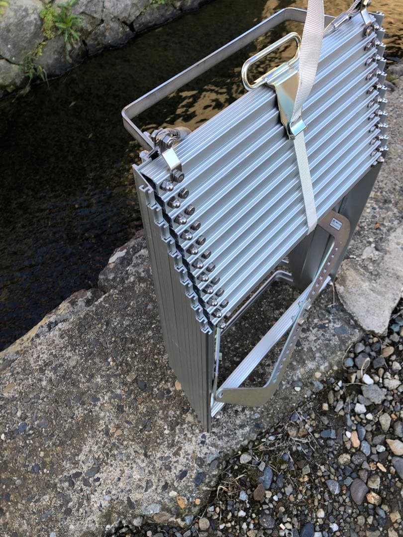 金属製 避難はしご つり下げはしご(伸縮式)(B15)