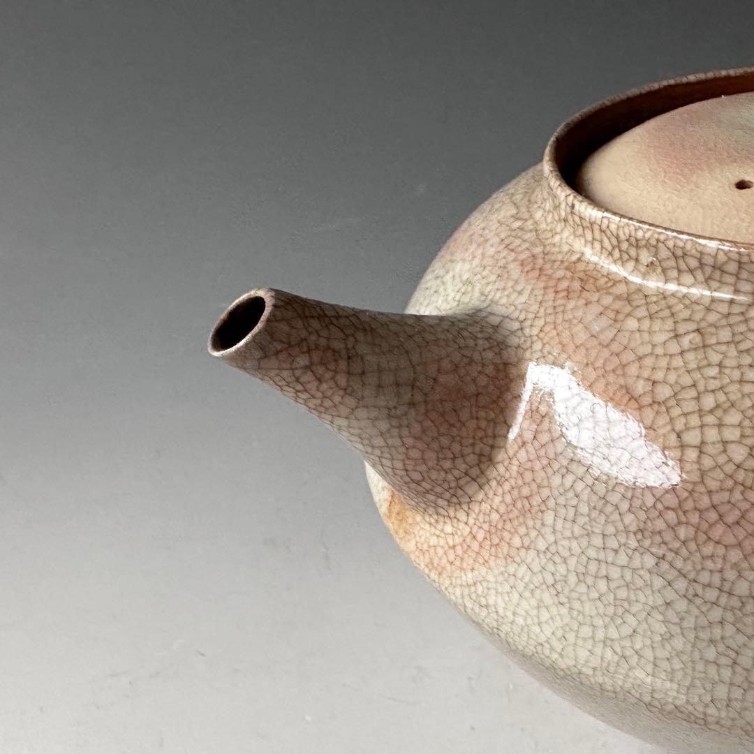 煎茶道具 ボーフラ 湯沸かし 村田亀水 京焼 煎茶道 稽古 茶会 陶芸