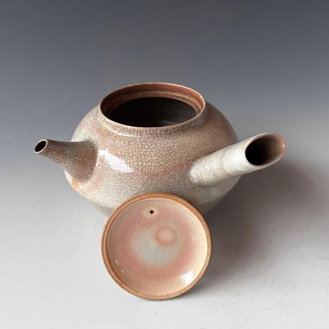 煎茶道具 ボーフラ 湯沸かし 村田亀水 京焼 煎茶道 稽古 茶会 陶芸