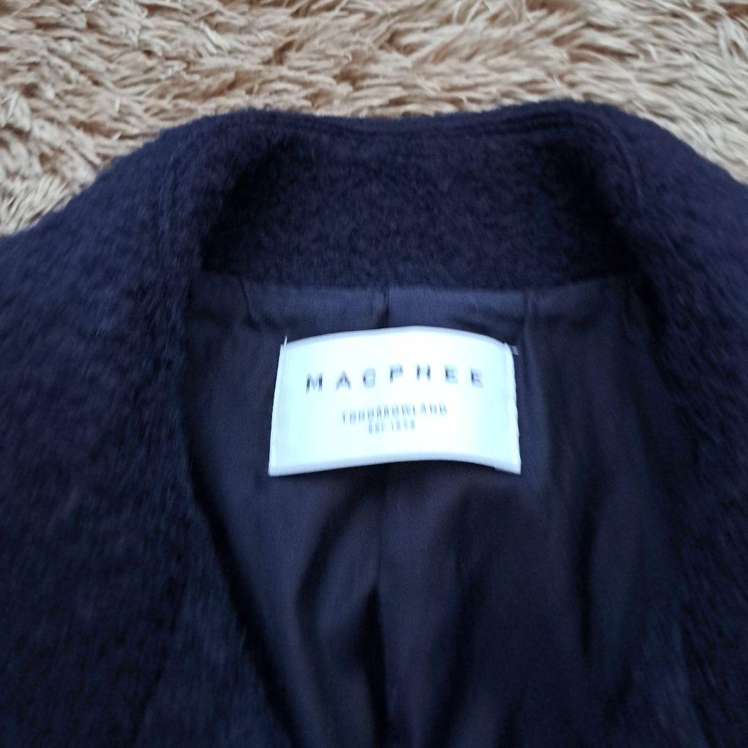 TOMORROWLAND MACPHEE ネイビー コート ダブルブレストコート