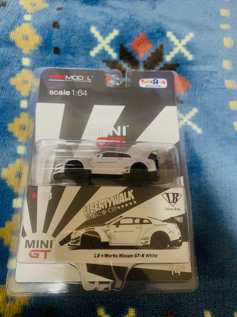 MINIGT LBWK Nissan GT-R Advan,White セット