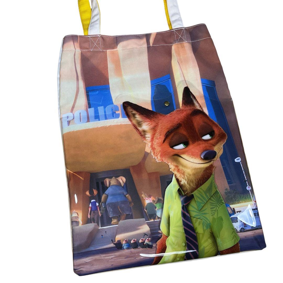 美品！ディズニー☆ズートピア ニックワイルド トートバッグ キディ