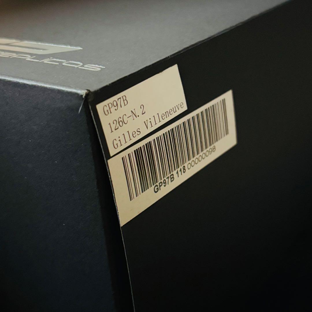 1/18 GP replicas フェラーリ 126C ジル・ヴィルヌーブ