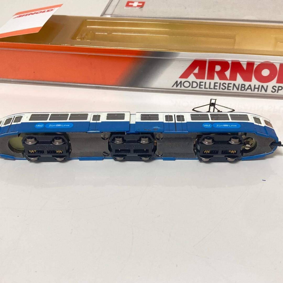 ▽ARNOLD 鉄道模型 Nゲージ チューリッヒ市交通局 路面電車 アーノルド