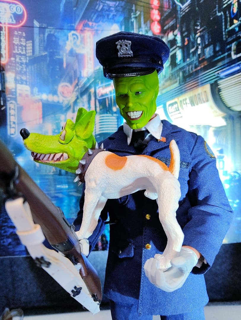 映画MASK.1/6.[(変身後スタンリー警官 ver＆マイロ)]土日限定価格!