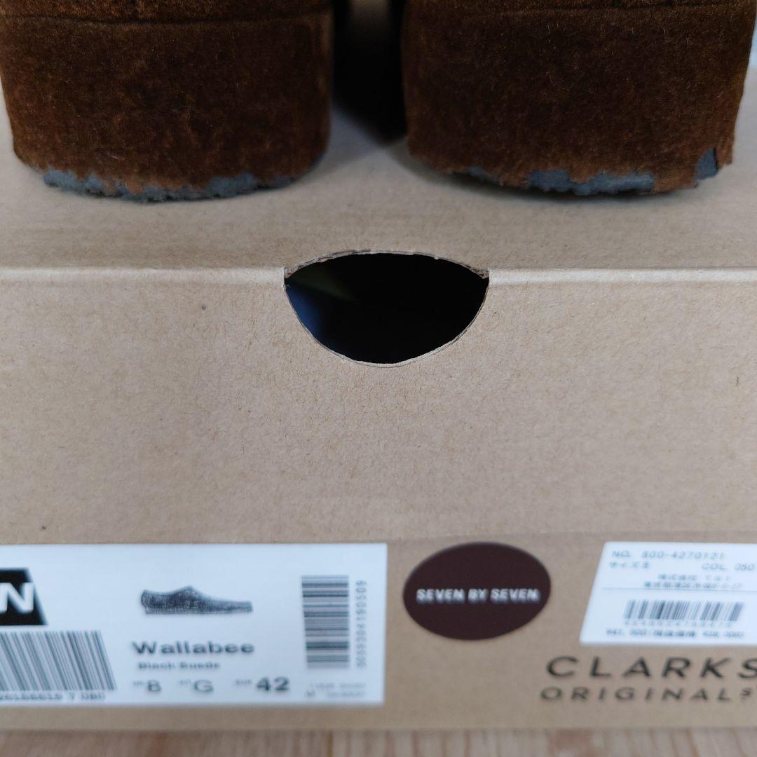 最終価格！美品！seven by seven × clarks ワラビー
