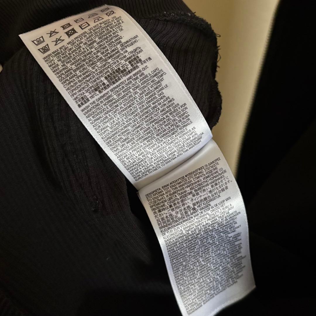 ひ*ち様 DIESEL サーマルジップパーカー ブラック L ディーゼル A00