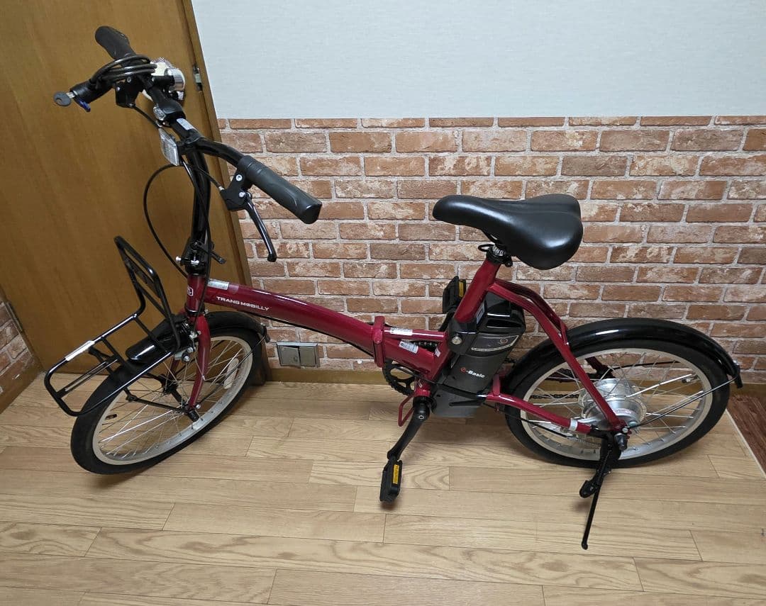 送料込！TRANS MOBILITY e-Basic 電動アシスト自転車 赤
