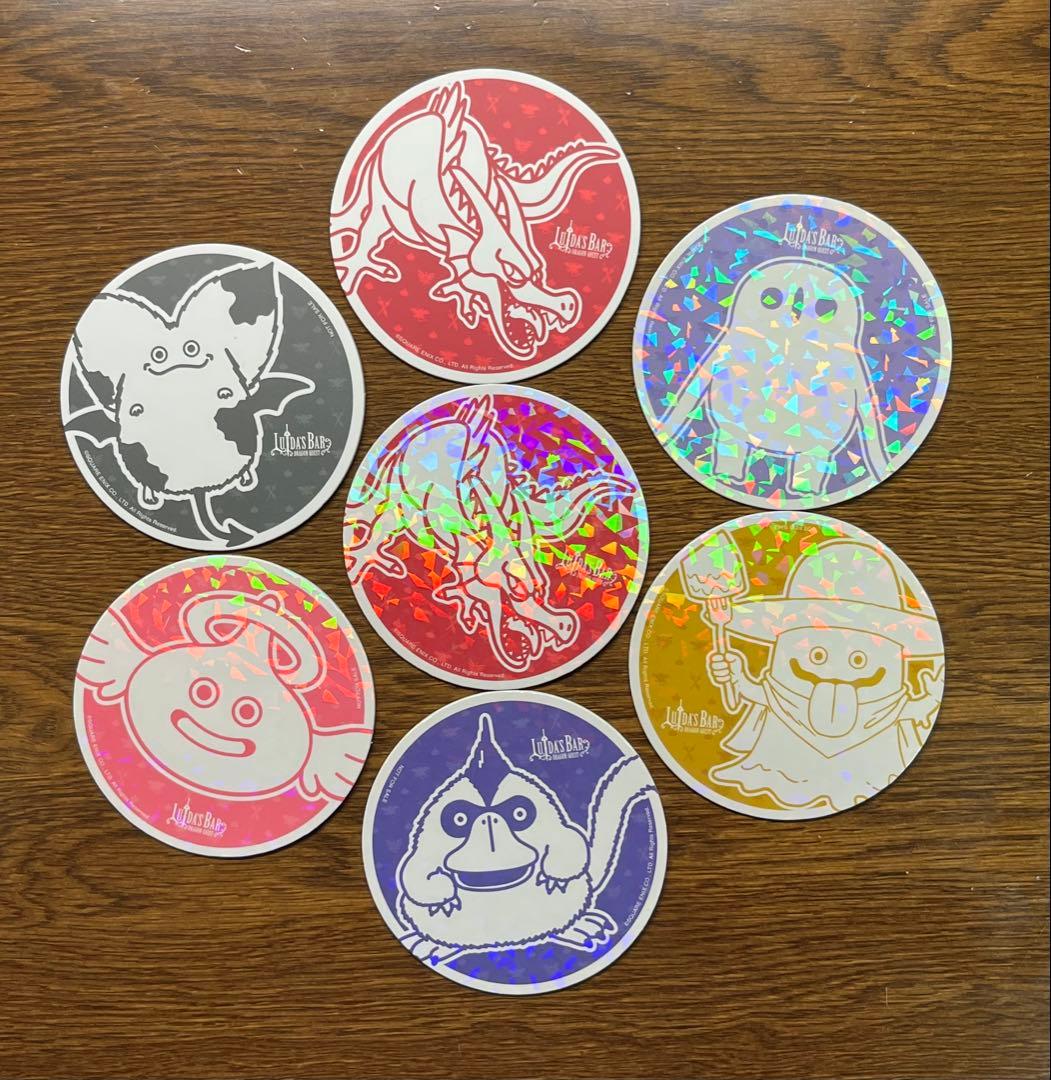 ドラクエ ルイーダの酒場 コースター 7枚セット - メルカリ