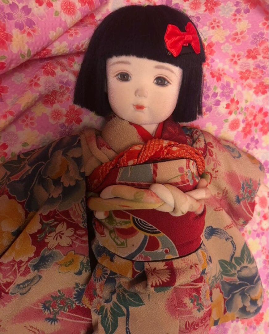 有名作家 島村龍児作 創作人形 日本人形 市松人形 抱き人形 - メルカリ