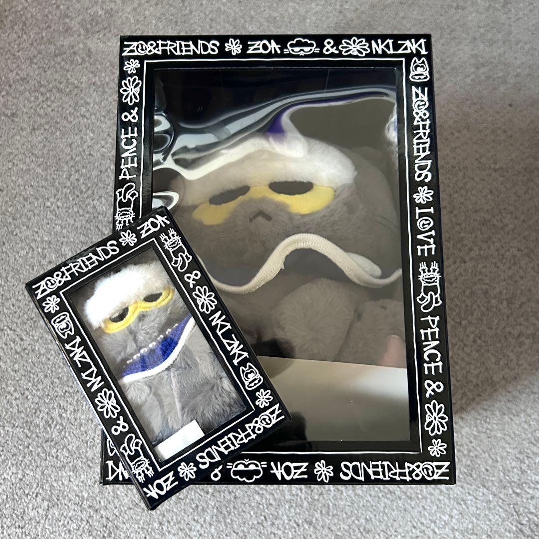 ZO&FRIENDS ZOA ぬいぐるみ ミディアム キーリング セット