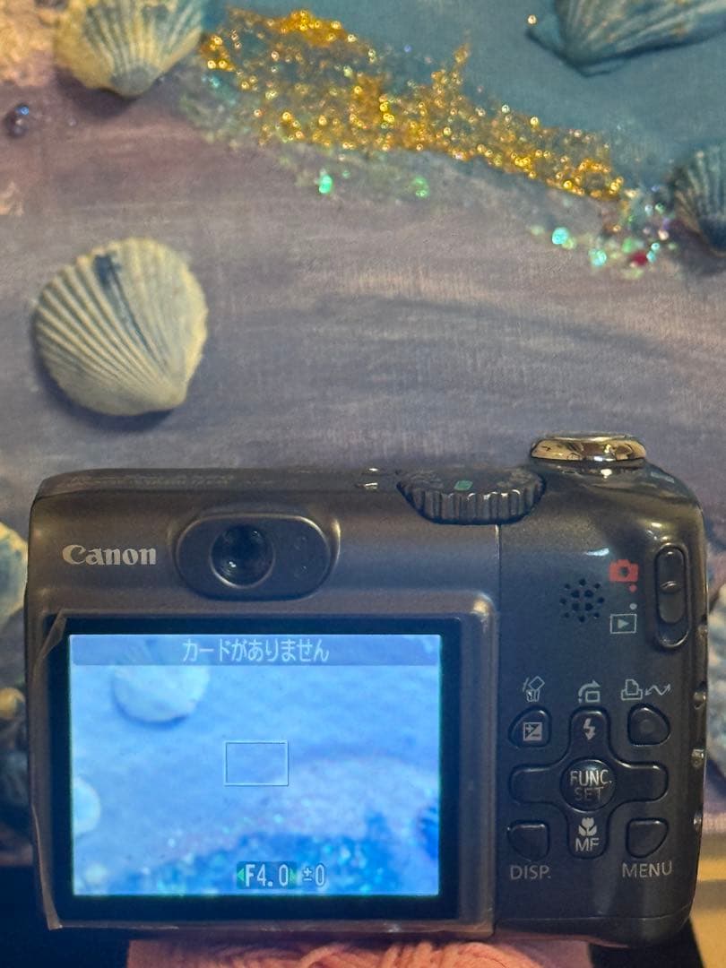 動作確認・液晶カバー付】Powershot A590 IS Canonコンデジ Canon