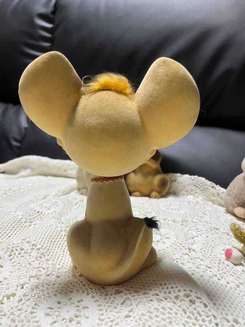 蚤の市　アンティークドール　置物　貯金箱