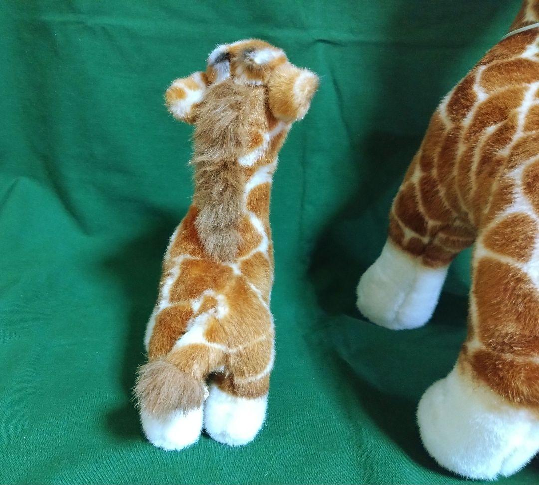 ぬいぐるみ　昭和レトロ　ナカジマ　キリン　親子　野性の王国　希少