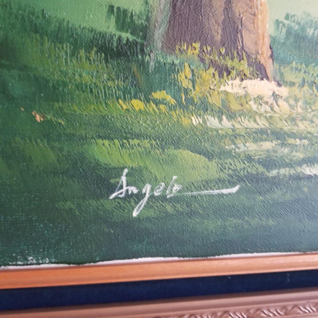 アンジェロ Angelo 風景画 油絵 絵画