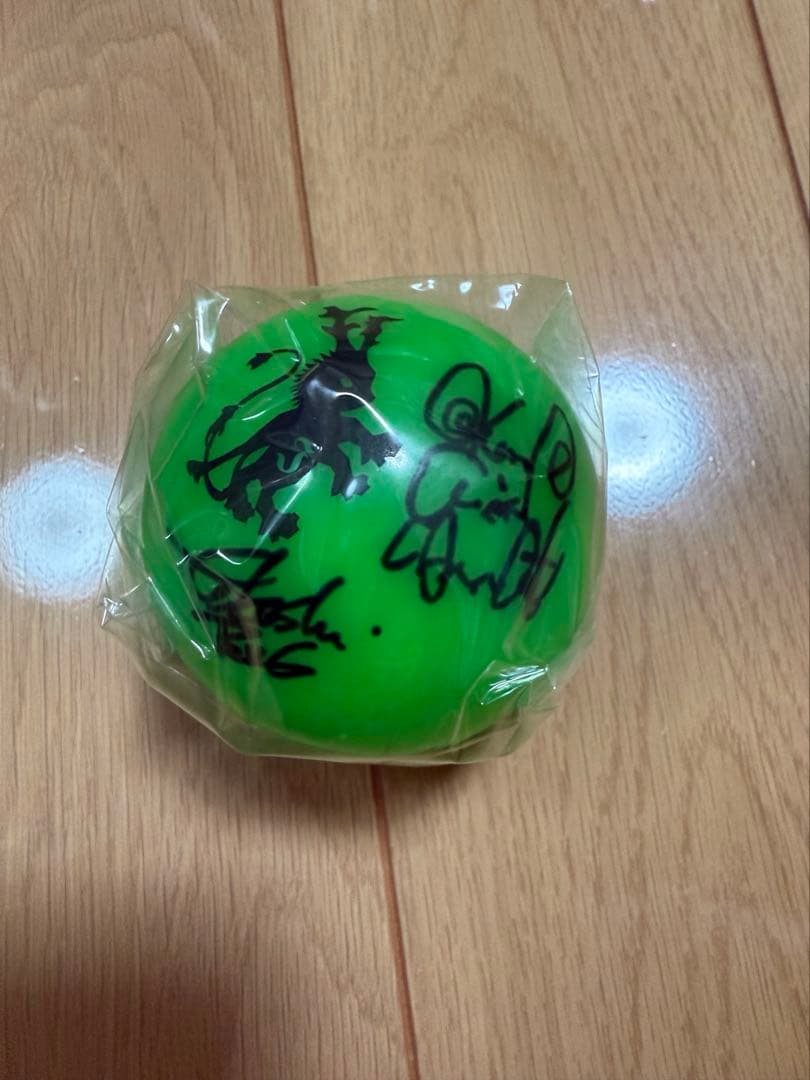 直筆サインボール ken Jack in the BOX ラルク L´Arc