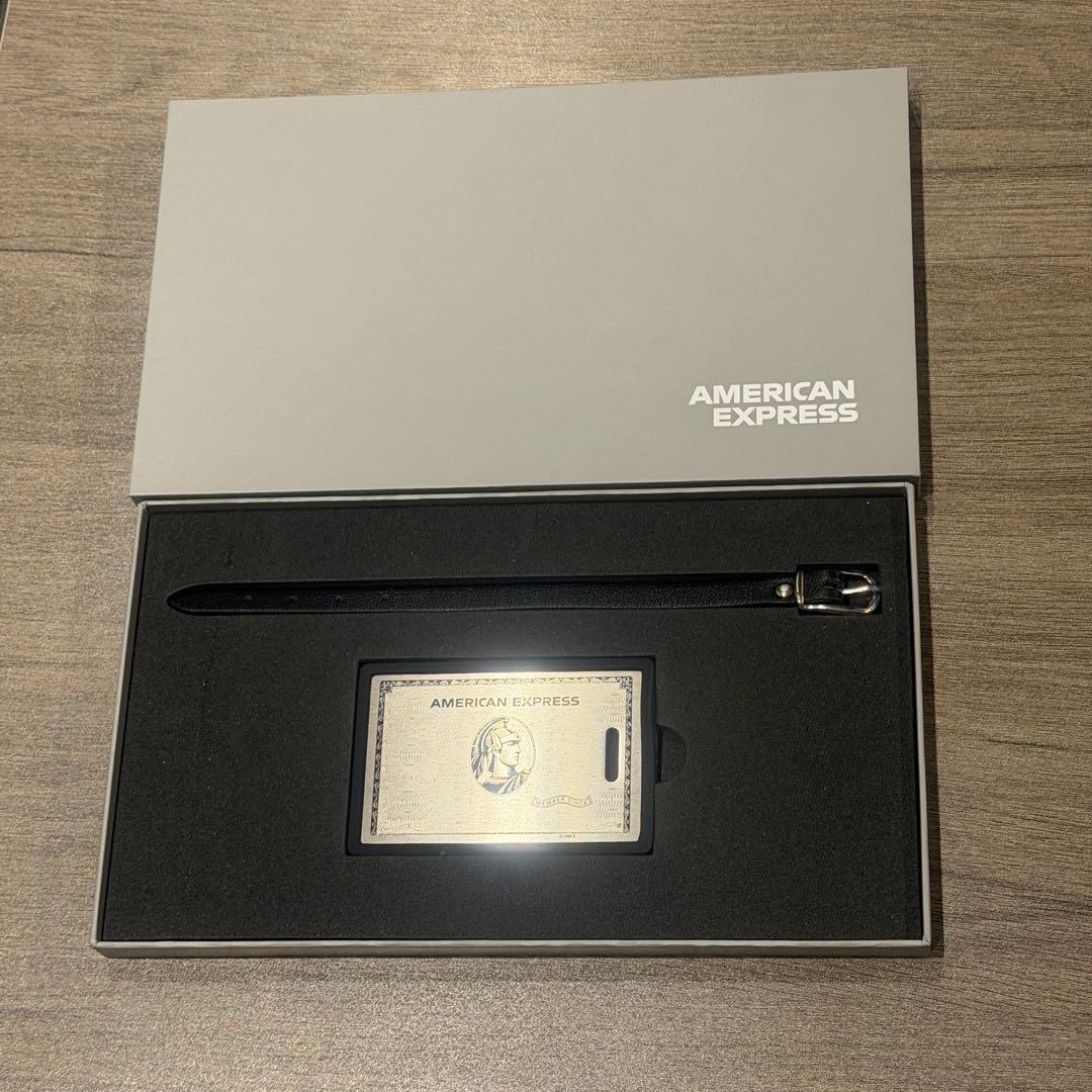 非売品 │ 2つセット AMERICAN EXPRESS ネームタグ - メルカリ