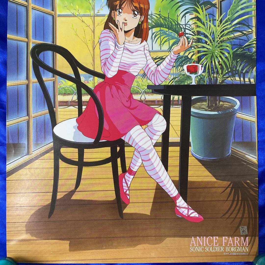 ♢超音戦士ボーグマン アニス・ファーム 等身大ポスター