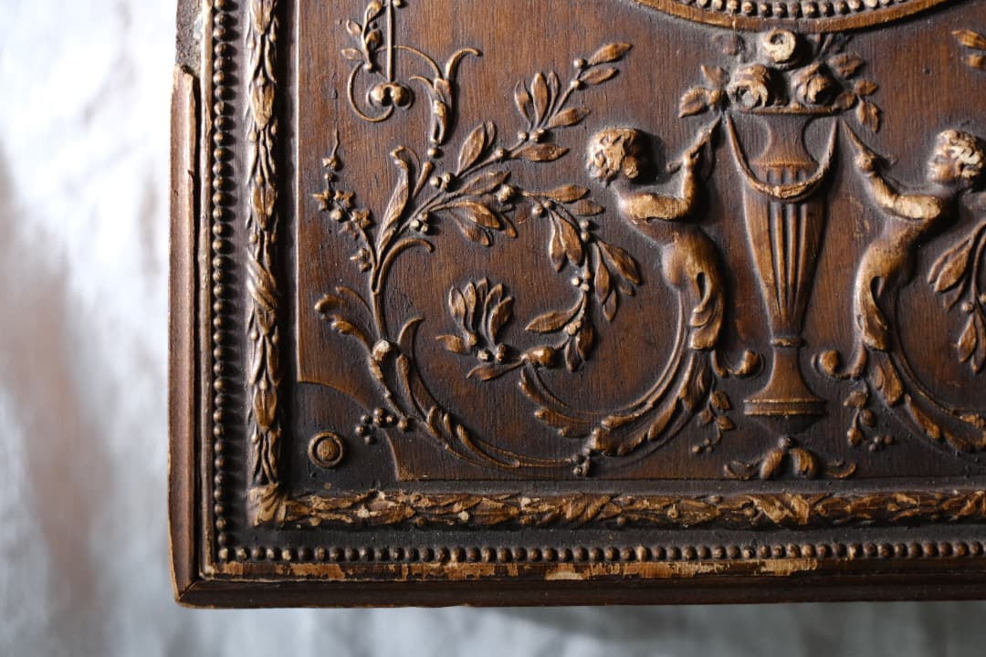 Holiday Sale】フランスアンティーク｜ネオ・ルネサンス様式の木箱