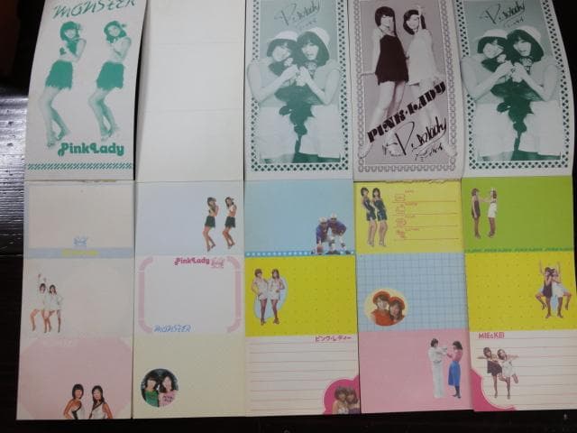 ピンクレディーPink Lady 1970年後半全盛期 入手困難グッズメモ帳