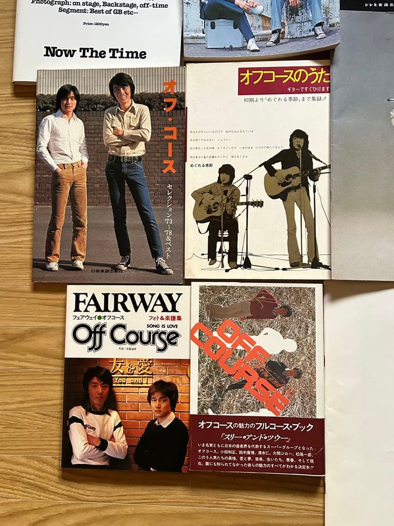 オフコース書籍 写真集 楽譜セット おまけ付 N110998463 安い