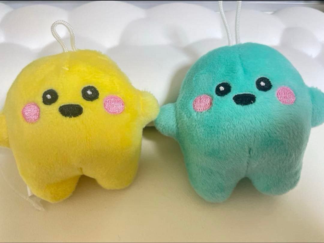 大阪万博 サーキュラーちゃん 小 黄色 水色 セット ドイツパビリオン