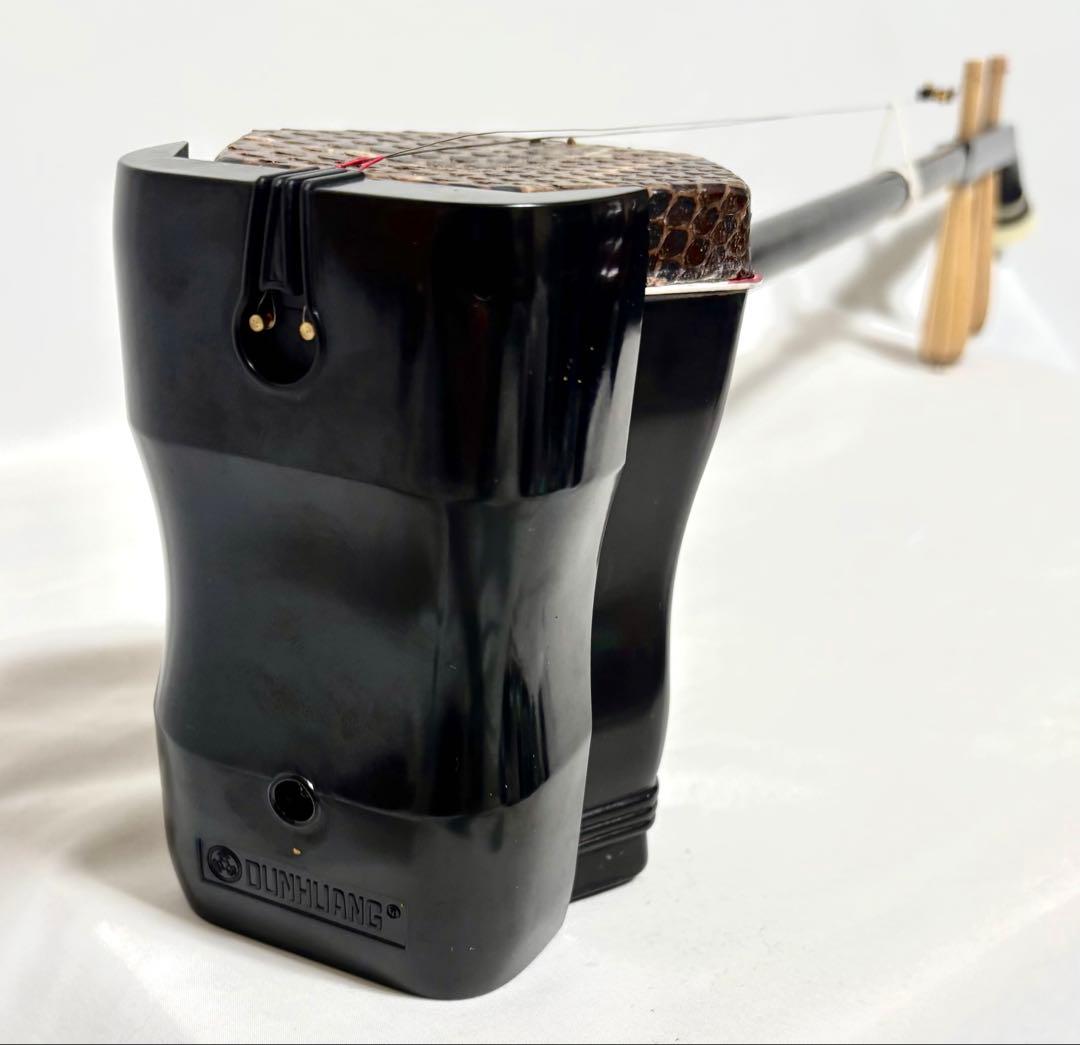 二胡　セット　本皮製　牡丹牌