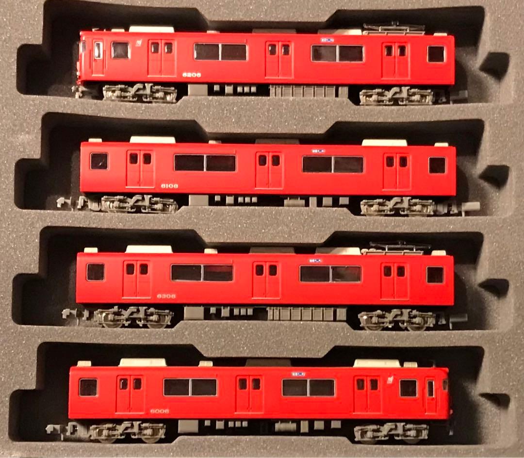 ■ 鉄コレ 名古屋鉄道 6000系1次車6006編成4両セットN化動力付き