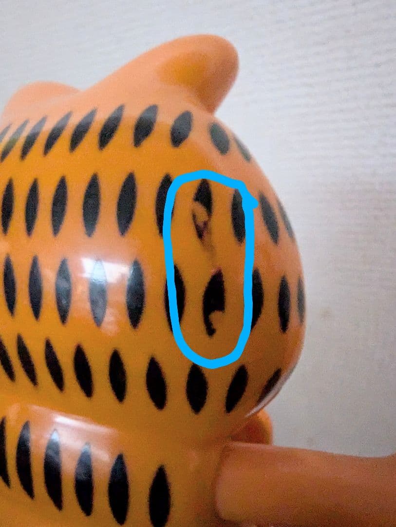 超レア【ガーフィー“ミニミニ写真立て”フィギュア 】1981 希少中古美品