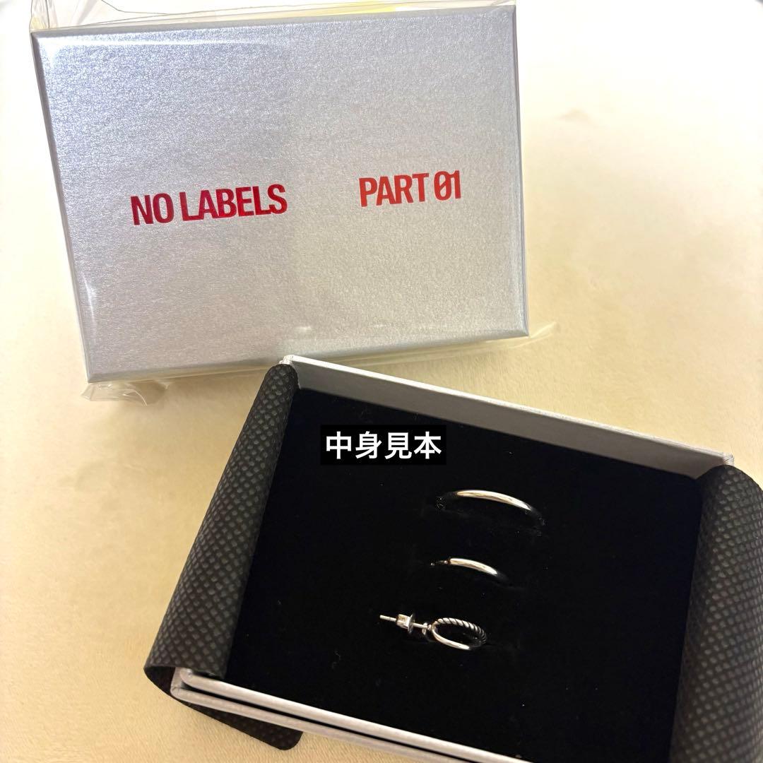 nolabels ヨンジュン ピアス