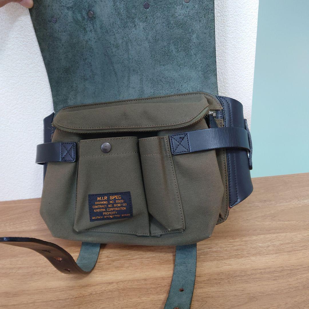 KADOYA 絶版 M.I.R SPEC サドルバッグ 激レアHIPバッグ KADOYA カドヤ