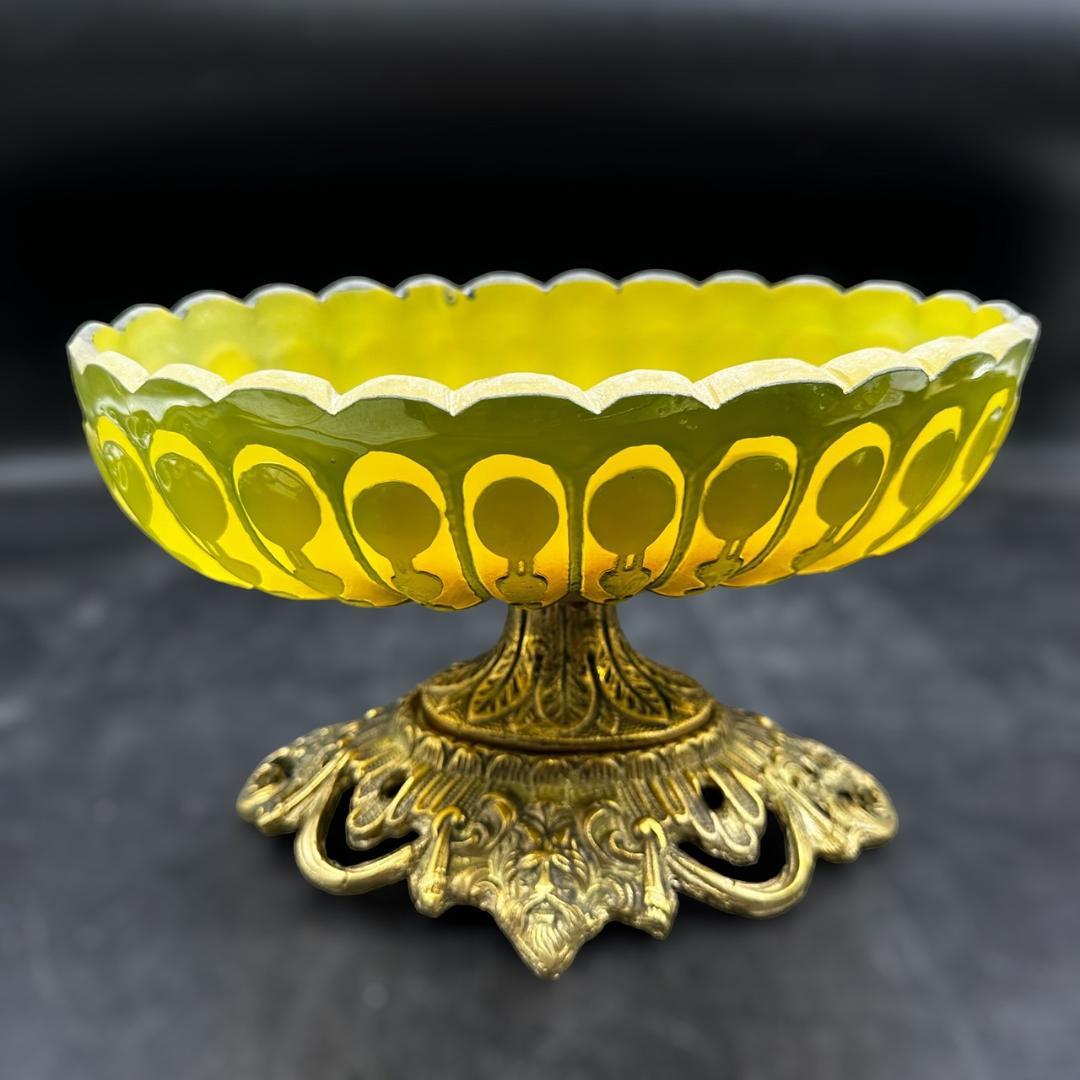 エミールガレ ボンボニエール カメオ彫り 被せガラス 高さ15cm