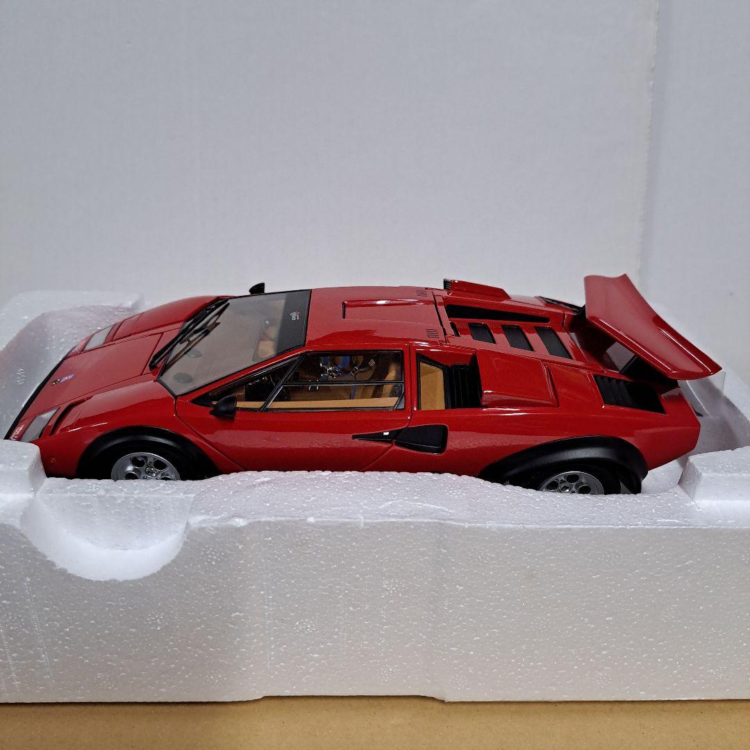 京商 ランボルギーニ カウンタック ウォーターウルフ 赤 1/18 開閉機能あり