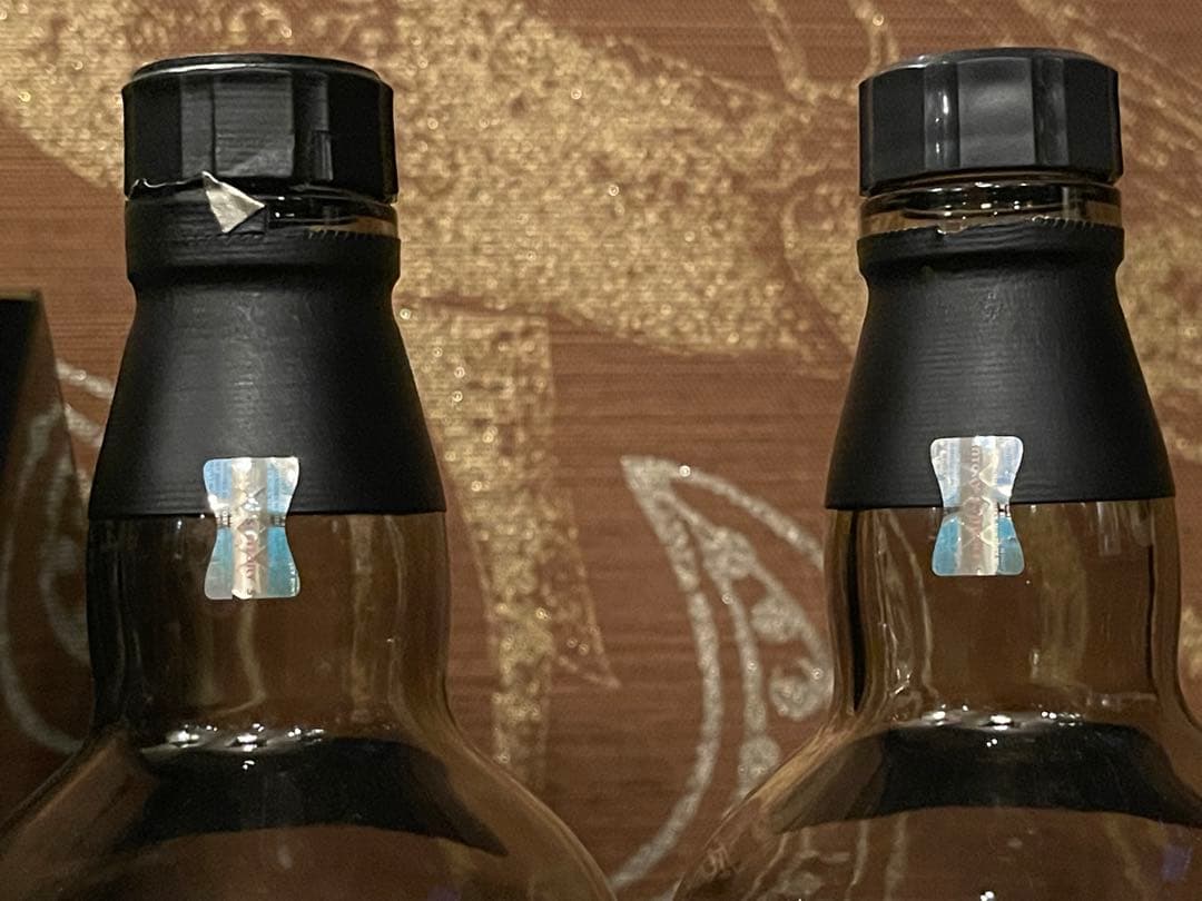 山崎 18年 シングルモルトウイスキー 空瓶(未洗浄）箱あり 2本セット