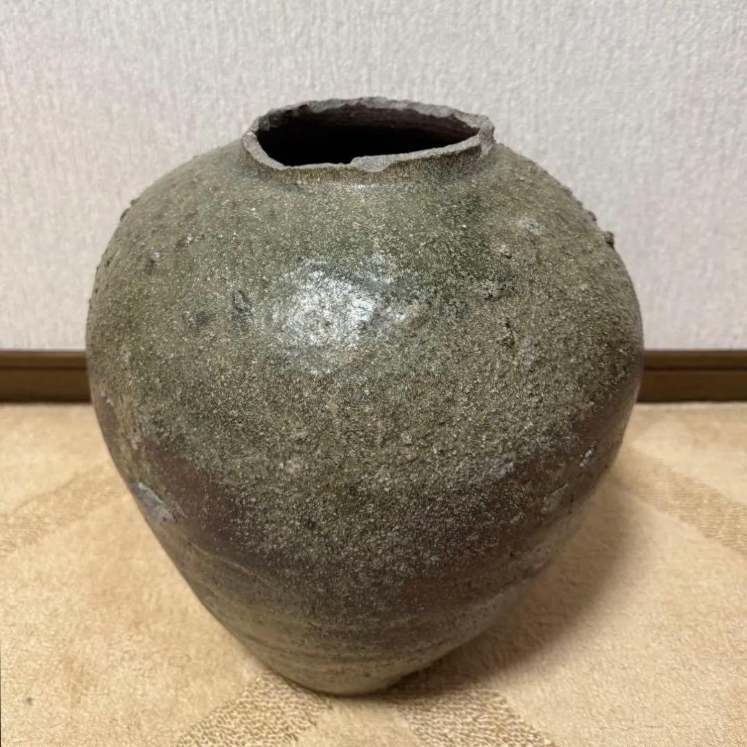 古丹波 壺 鎌倉時代 室町時代 備丹 窯印 古備前 古越前 古