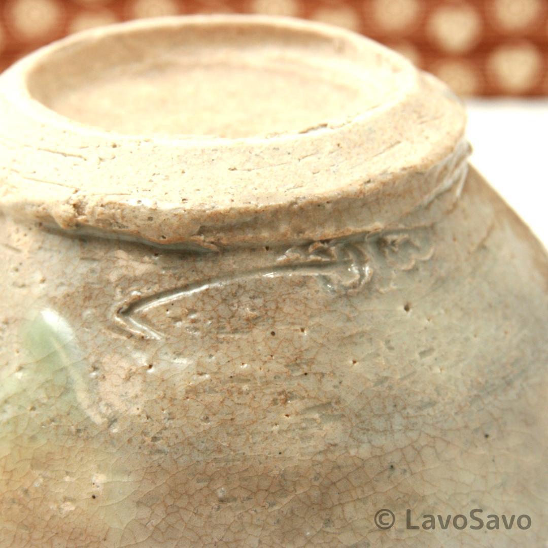 ☆美品☆ 天水窯 稲垣竜一 茶碗 モダン 絵入り