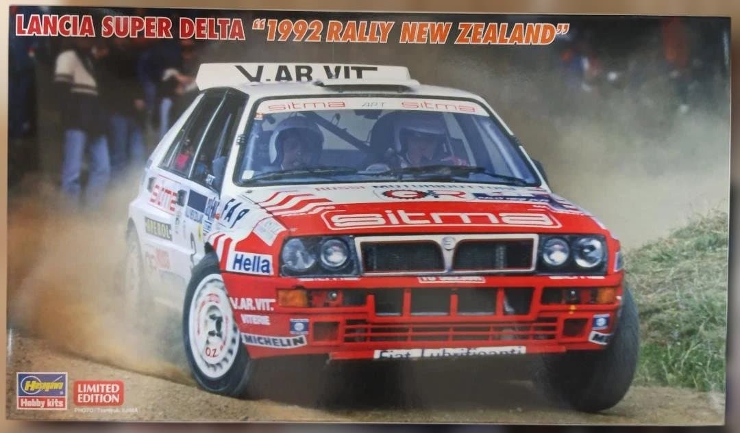 HASEGAWA　ラリー車プラモデル　6箱セット