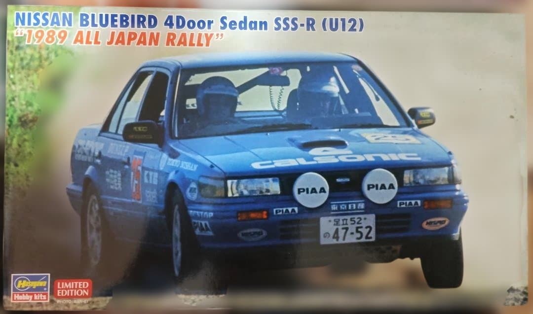 HASEGAWA　ラリー車プラモデル　6箱セット