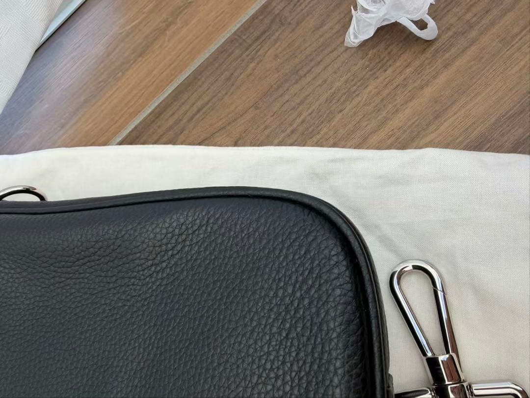 BALLY バリー　MALESO 2WAY ブラックレザー ビジネスバッグ