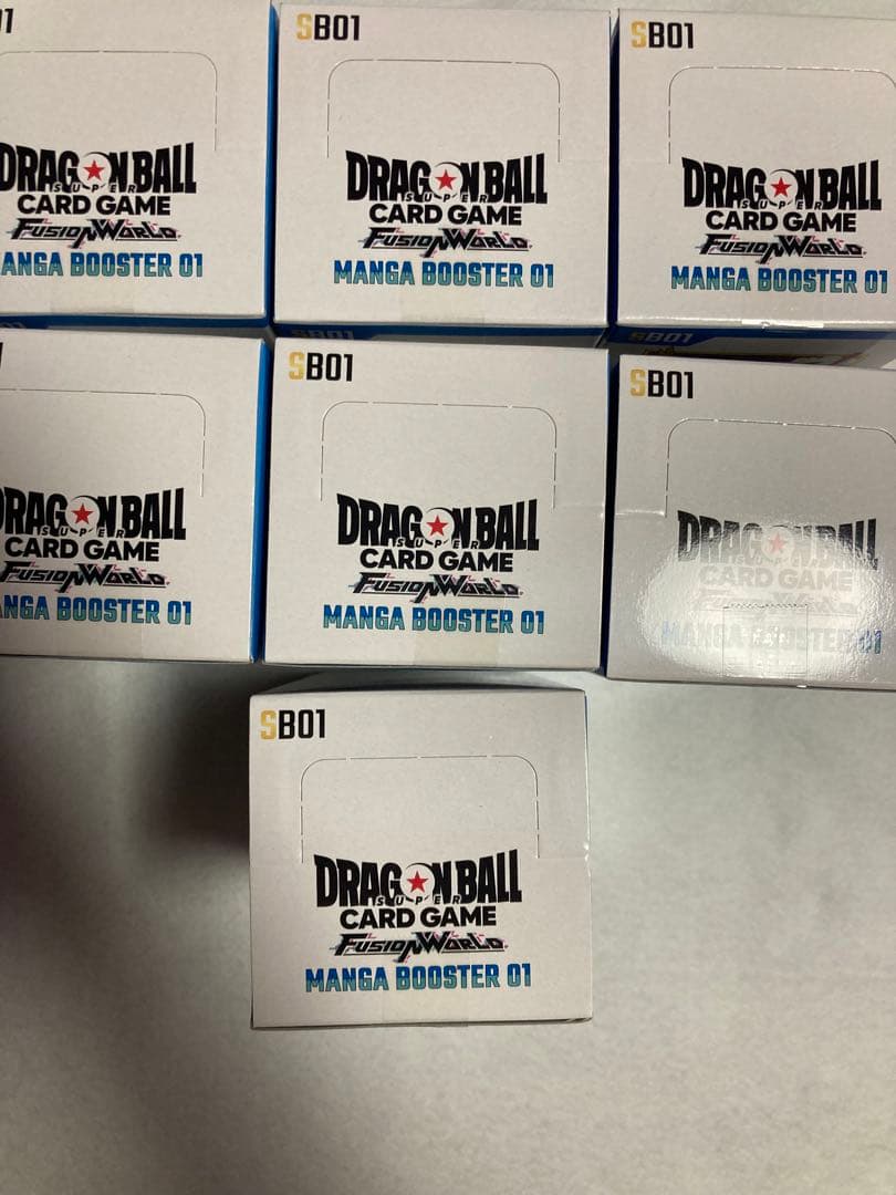テープ付き】ドラゴンボール MANGA BOOSTER 01 7BOX