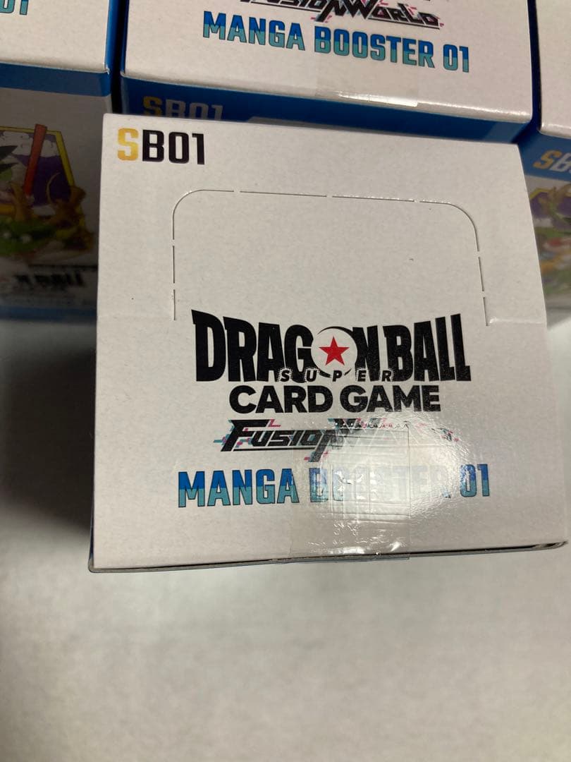 テープ付き】ドラゴンボール MANGA BOOSTER 01 7BOX