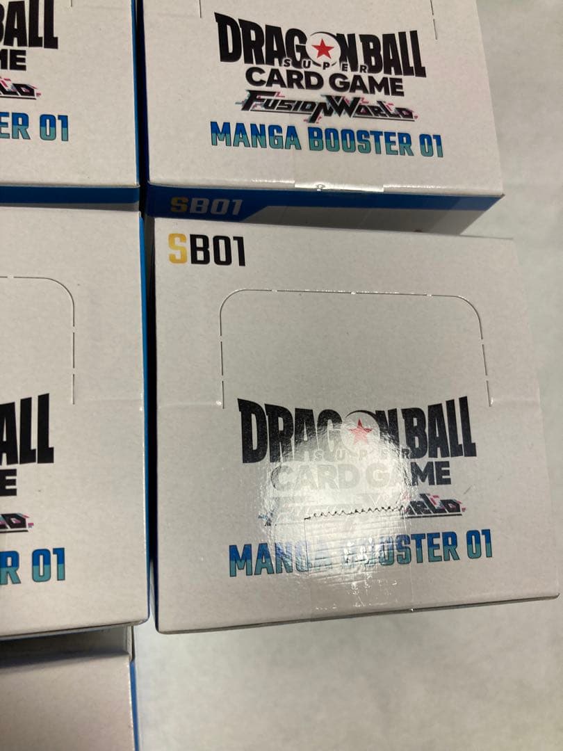テープ付き】ドラゴンボール MANGA BOOSTER 01 7BOX