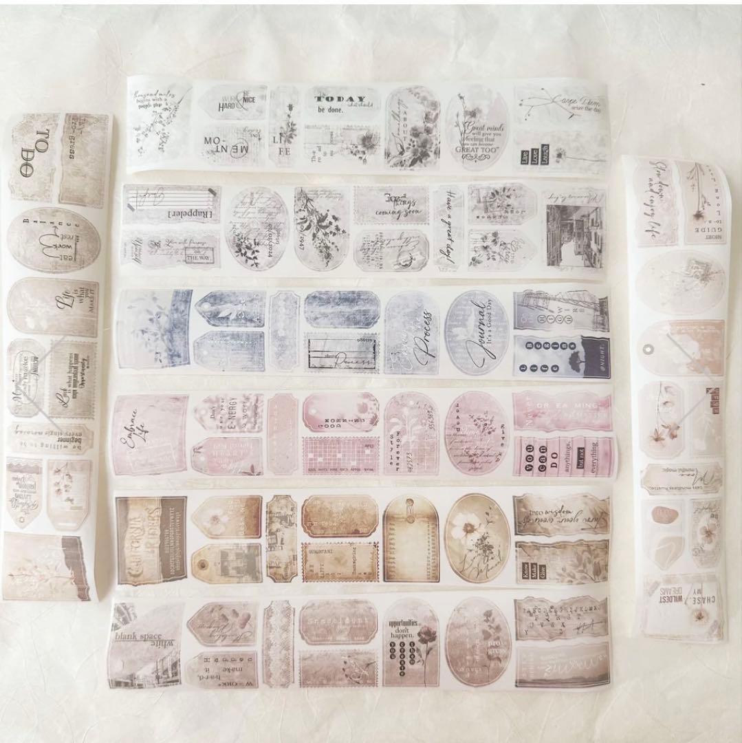 ⭐️SALE⭐️Journal pages 海外マスキングテープ マステ【1553】