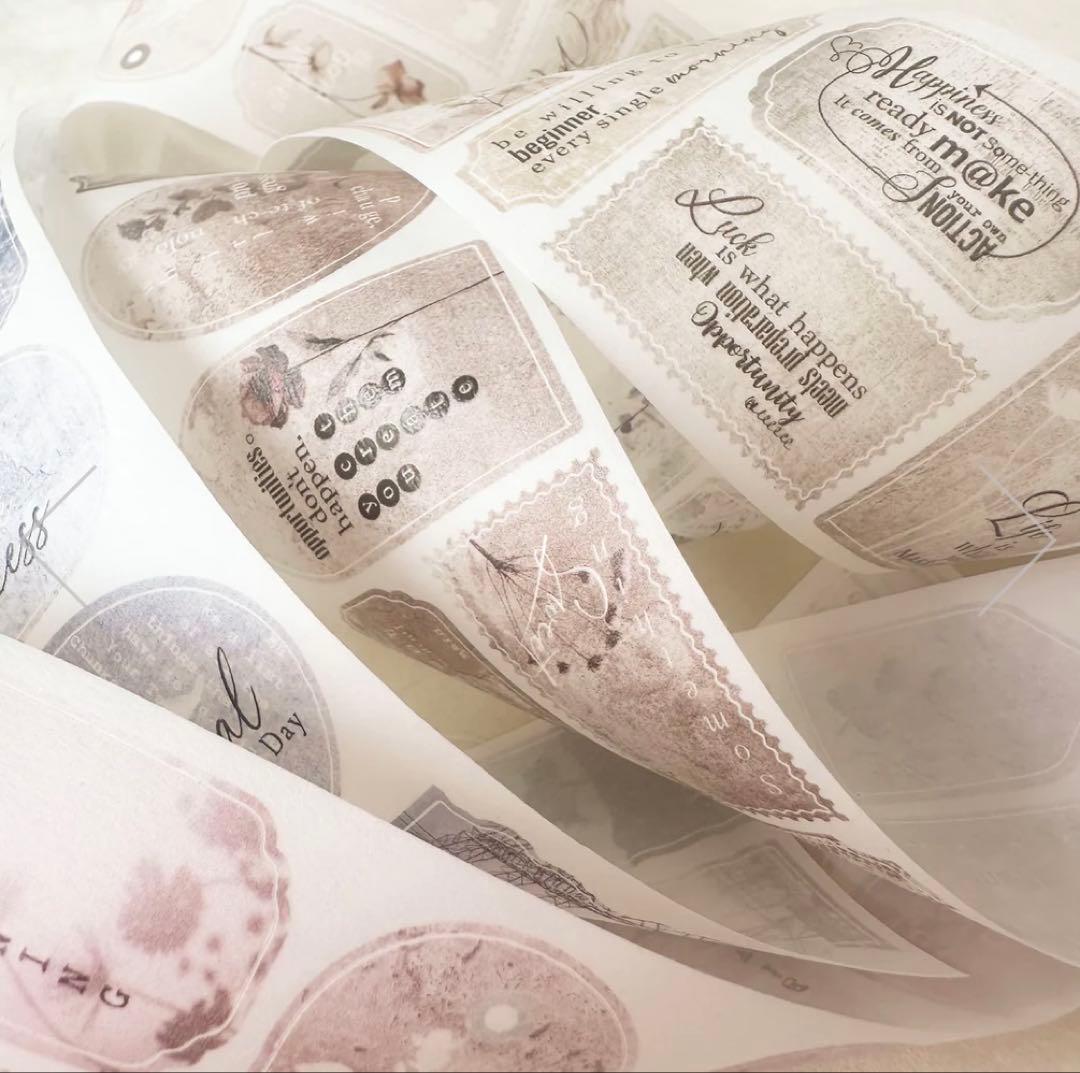 ⭐️SALE⭐️Journal pages 海外マスキングテープ マステ【1553】