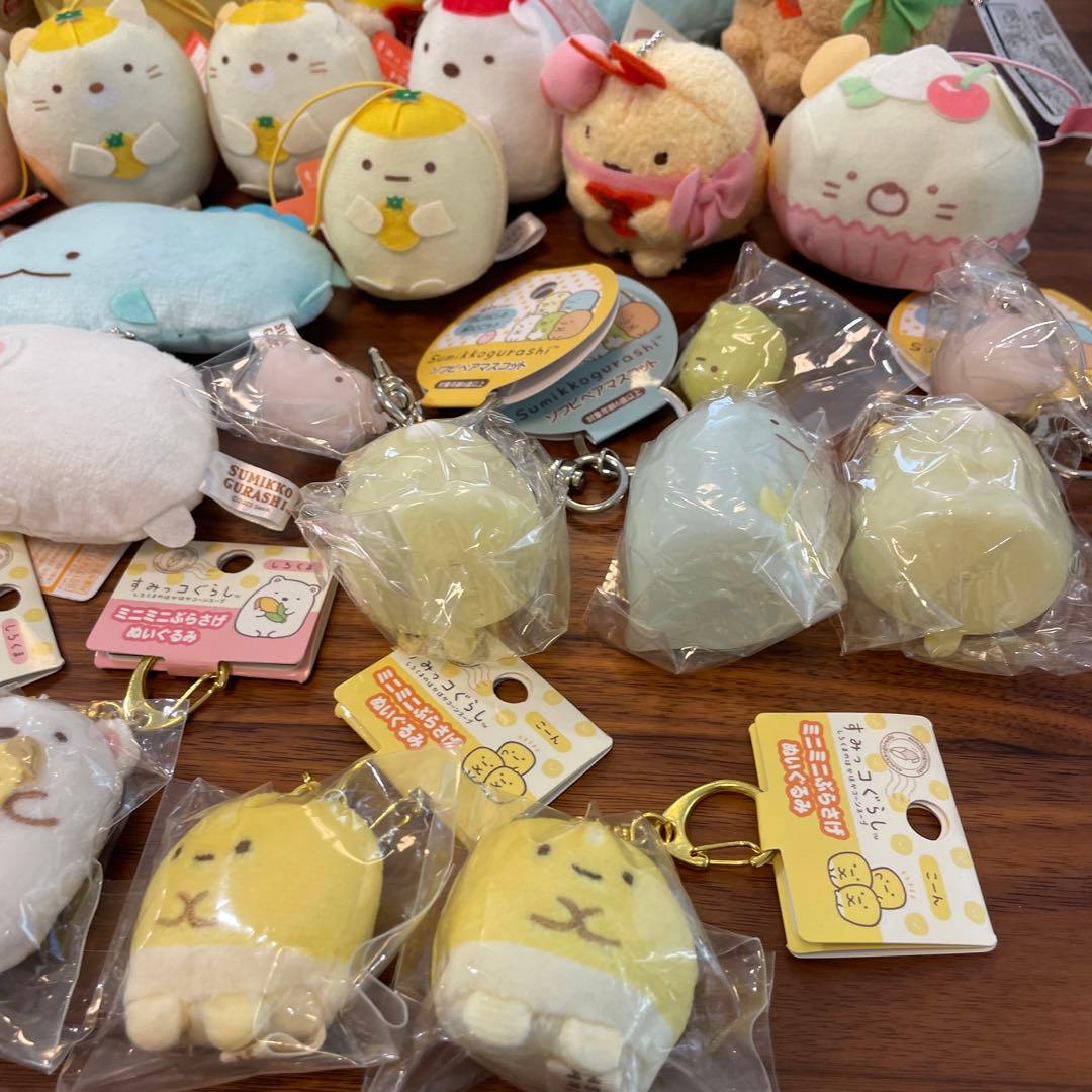 すみっこぐらし ぬいぐるみ キーホルダー ポーチ クリップ チャーム
