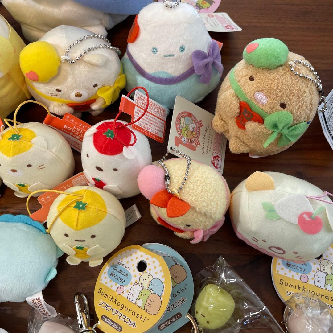 すみっこぐらし ぬいぐるみ キーホルダー ポーチ クリップ チャーム
