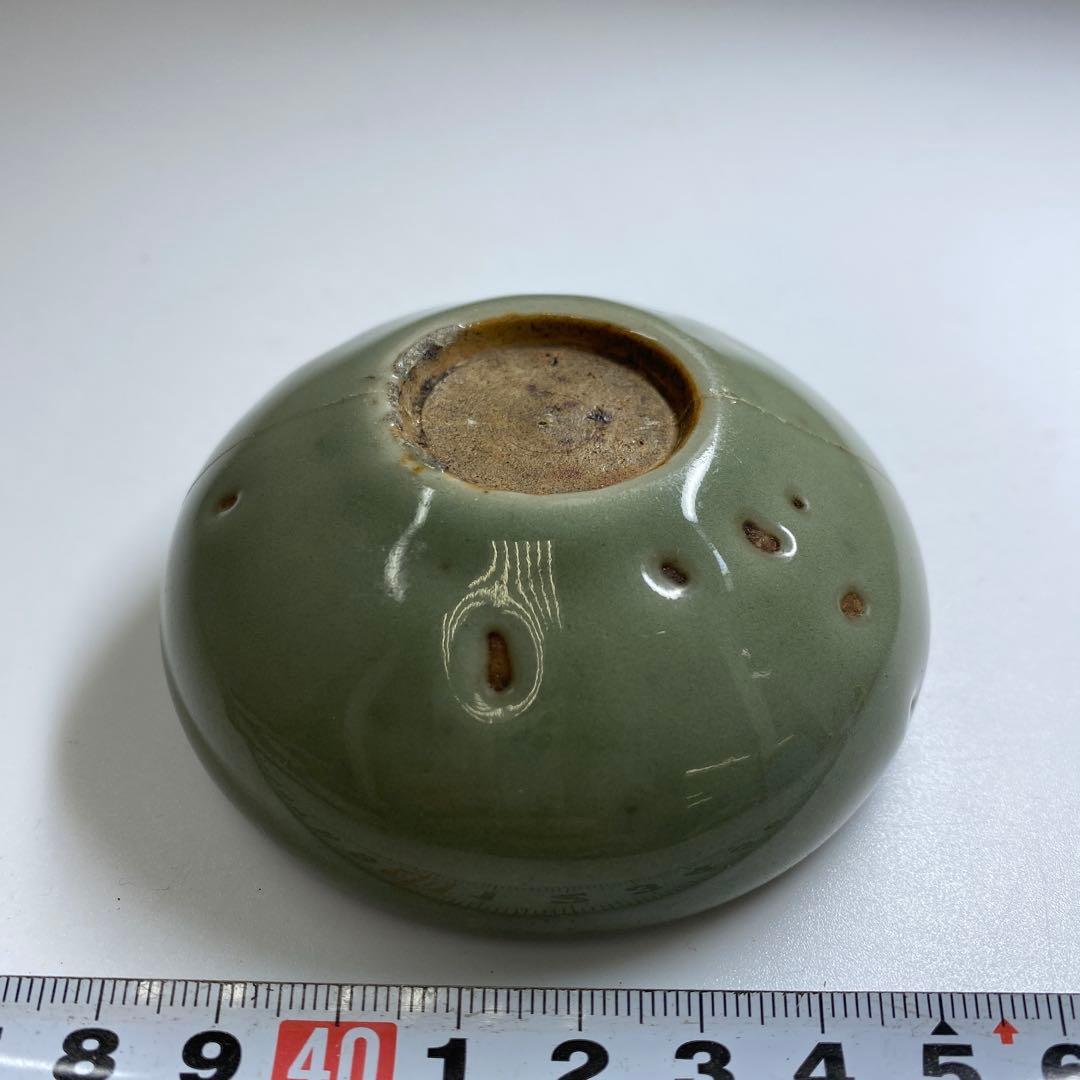 中国明時代 七官青磁盃 幅約7.8㎝ 東Y7-0403⑥タサチ - メルカリ