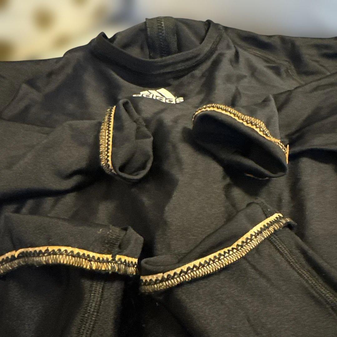 s*5様 adidas ブラック 長袖 競泳水着 レーザーレーサー s*5様 adidas