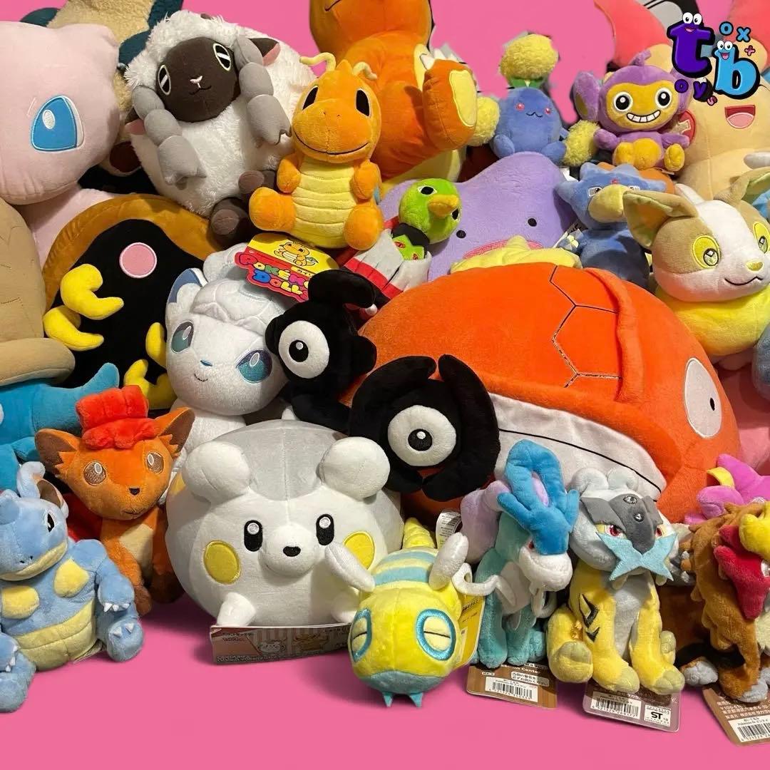 ポケットモンスター【なつかしいポケモンぬいぐるみ61点まとめ売り】No