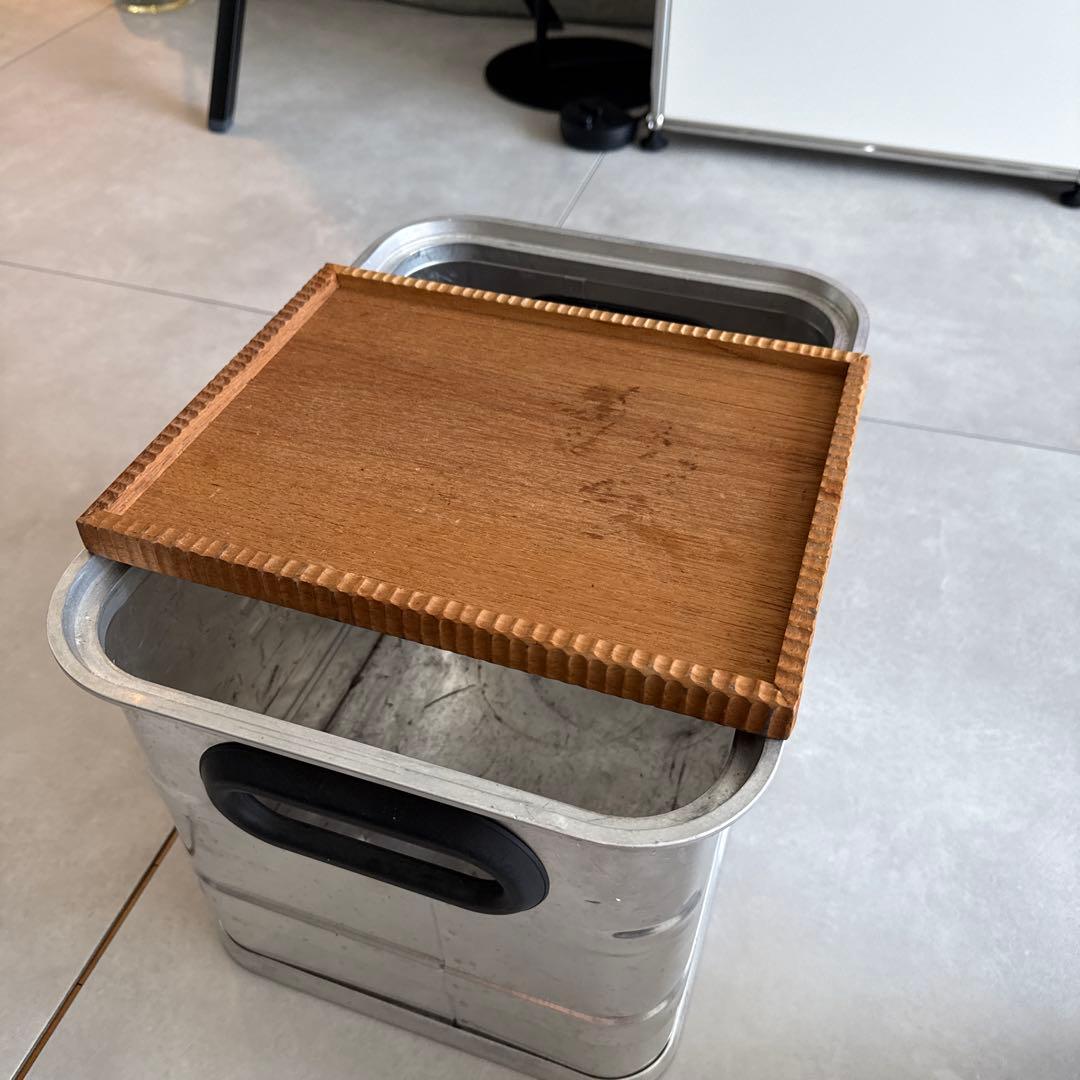 アルテックコンテナー焚き火